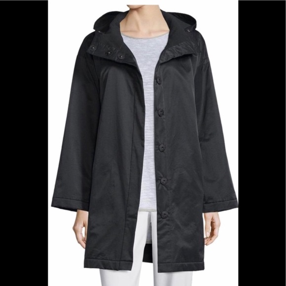 eileen fisher raincoat